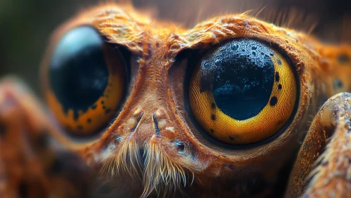 Glistening insect eyes reveal a hidden miniature world