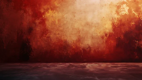 Warm Fire and Light: An Emotional Abstract Journey