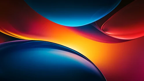 Liquid nebula curves melt dusk into blazing digital dawn