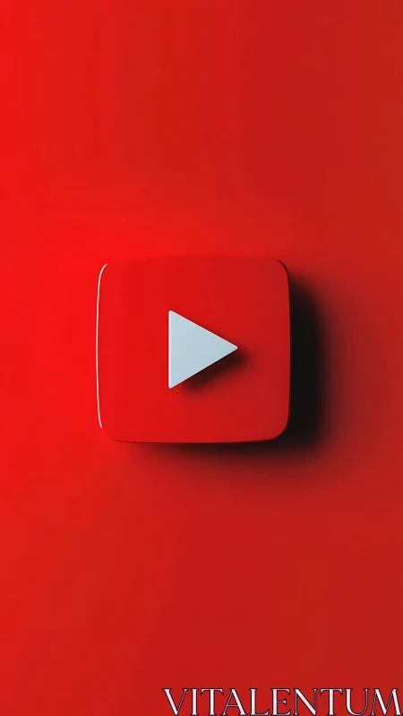 Red Button Symphony: The Play Icon Pulses.