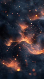 Luminescent Particle Flux Through Nested Torus Geometry.