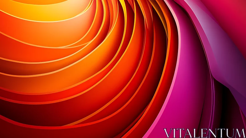 Warm swirling ribbons of color inviting your imagination.