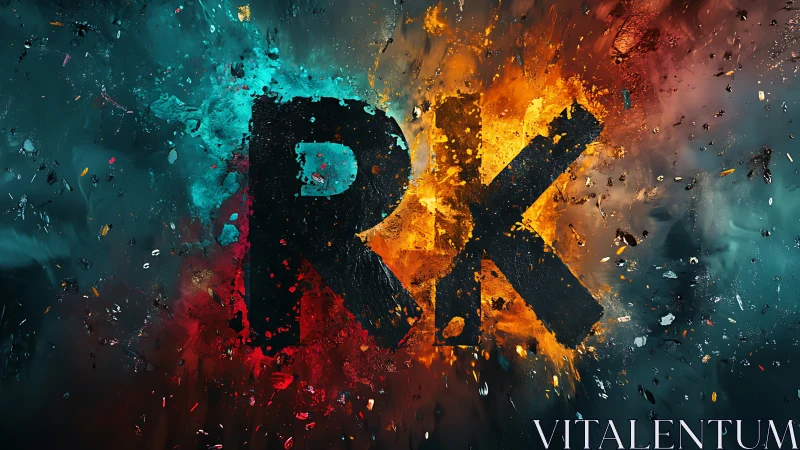 RK letters collide as molten fire slams into icy nebula