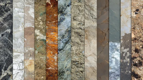Colorful stone slab collection celebrates natural patterns