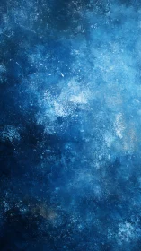 Deep textured blue abstract background with light specks.