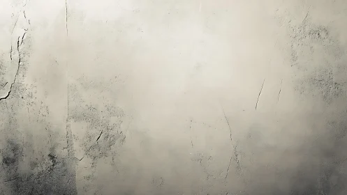 Aged plaster wall surface shows fine cracking and graded staining