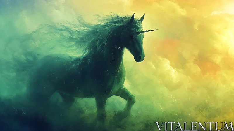 Spectral unicorn emergent in chromatic atmospheric turbulence.