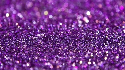 Violet glitter galaxies quietly crash into tiny stardust tides
