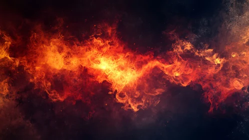 Explosive Inferno Eruption with Dynamic Flame Articulation.