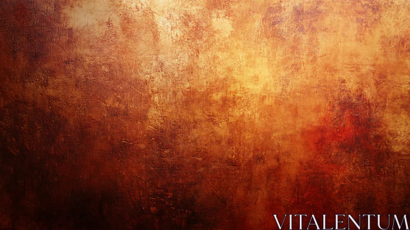 Rust-kissed ember wall murmuring in burnt golden hushes.