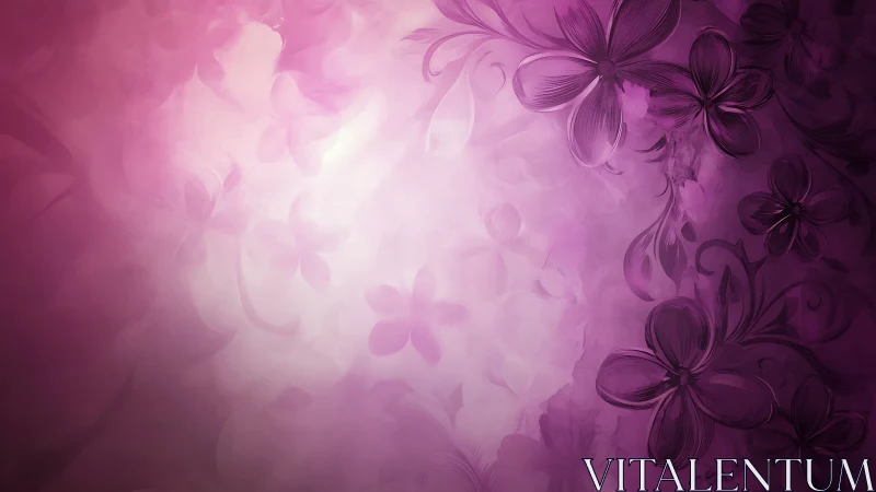 Ethereal Botanical Gradient: Soft-Focus Floral Morphology with Chromatic Transition.
