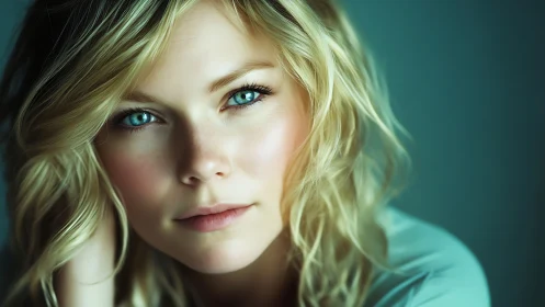 Close-up portrait renders shallow-depth focus and soft bokeh