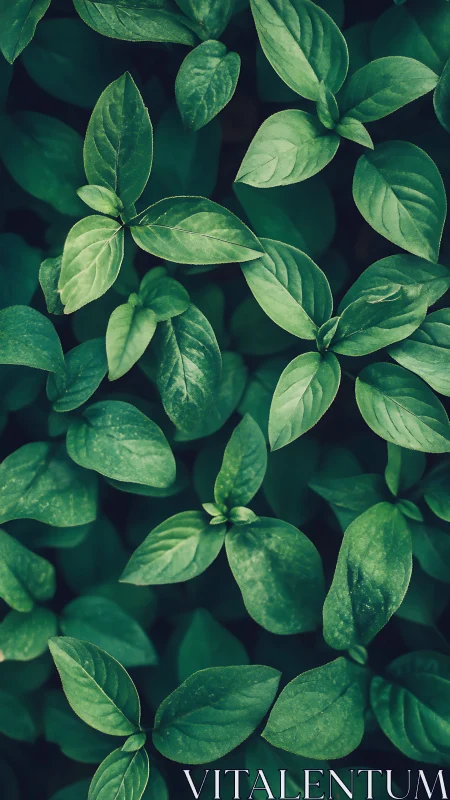 Emerald leaf chorus in a lush, layered forest hush.