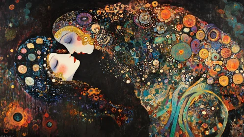 Twin Profiles Emerge From Mechanical Dreams.