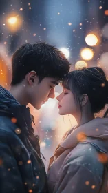 Two Hearts Under Winter Lights.