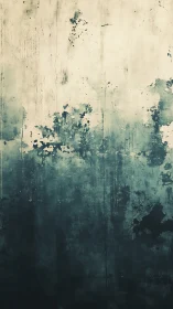 Oxidized concrete patina with vertical drip stratification study.