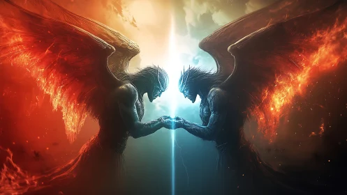 Bifurcated seraphic duel across thermodynamic light barrier.