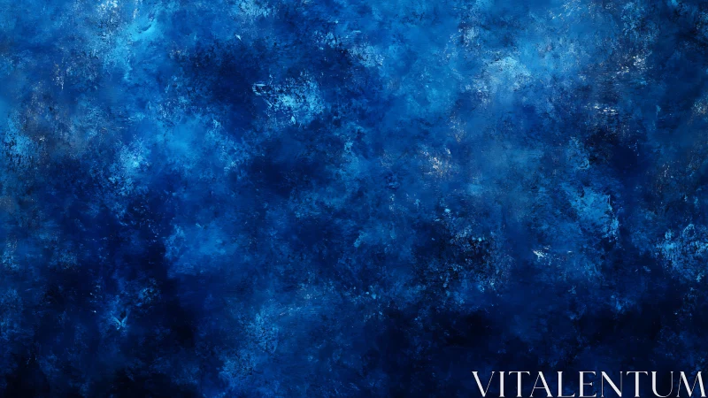 Midnight blues collide as clouds of color quietly roar