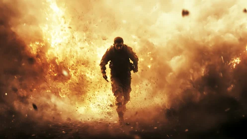 Courage Through Fire: Running Toward Tomorrow.