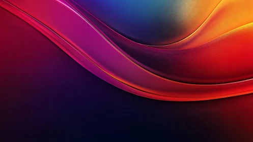 Chromatic wave ribbons over deep gradient horizon.