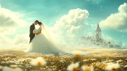 Fairytale Romance Under Dreamy Skies.