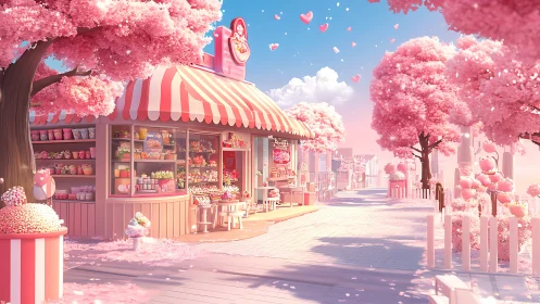 Candy Dreams Bloom: Where Pink Commerce Meets Sugar-Spun Serenity