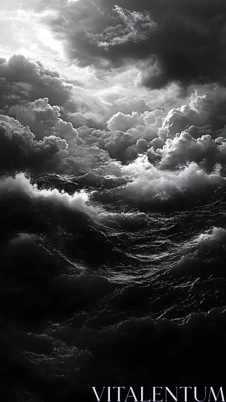 Tempest Veiled in Silver Stormlight Above the Black Sea.
