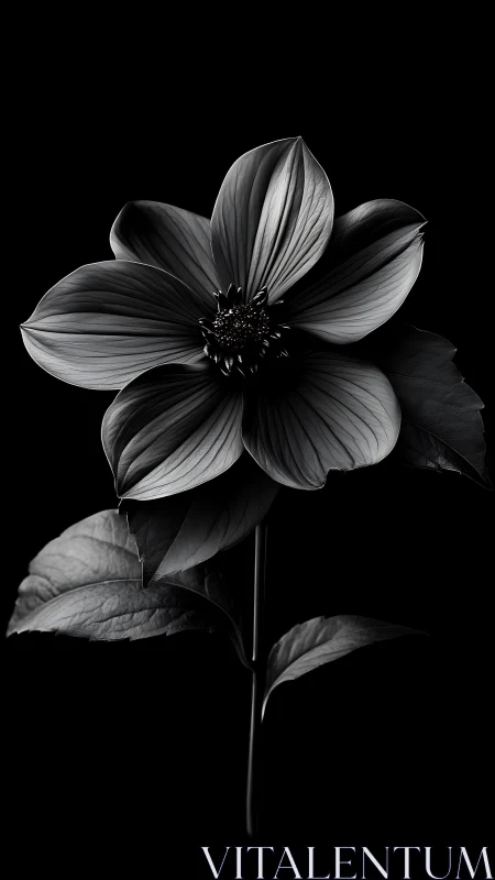 Delicate petals unfurl against darkness capturing botanical elegance.