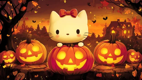 Hello Kitty's Cozy Halloween Adventure.