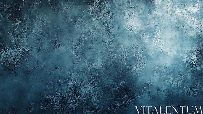 Midnight frost drifts slowly across a textured teal wall