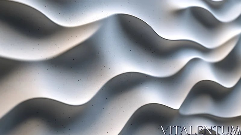 Undulating metallic surface with soft gradients and micro specks.