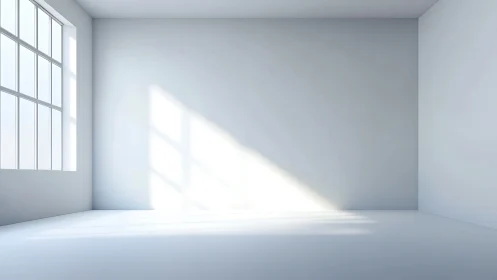 Sunlit emptiness quietly turns a blank room into possibility