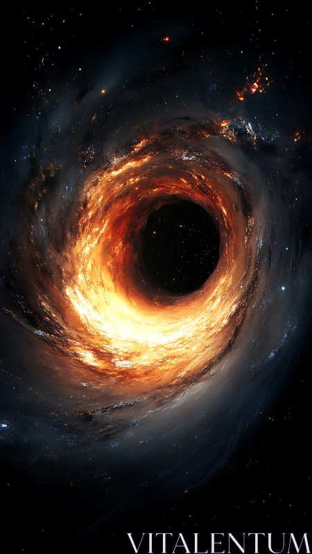 Stellar black hole devours incandescent accretion disk matter