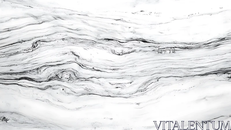 Gentle marble waves flow in calm, softly veined lines