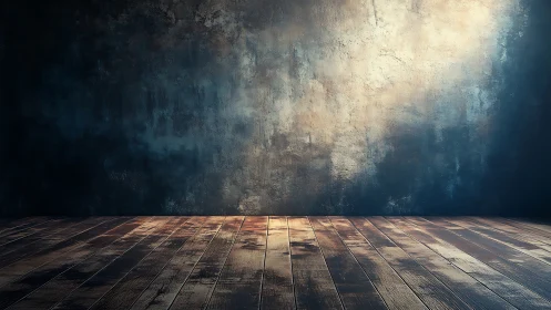 Moody timber floor meets sun-kissed industrial wall hush.