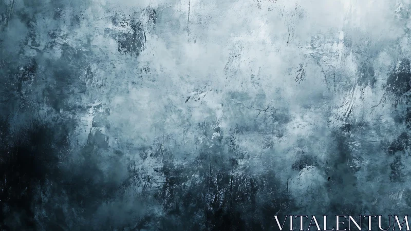 Abstract blue textured background with cloudy artistic style.