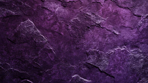 Purple textured stone surface with irregular cracked pattern.