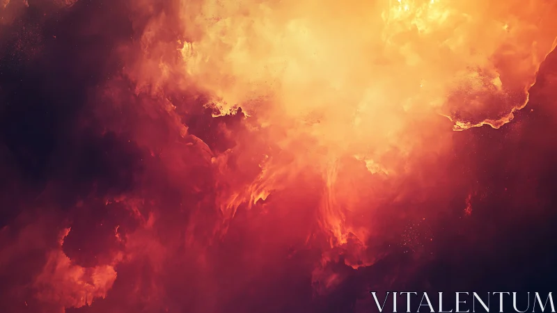 Atmospheric Light Phenomenon with Radiant Energy Distribution.