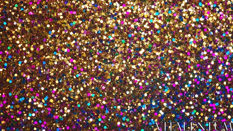 Glitter galaxies collide in a shimmering confetti universe
