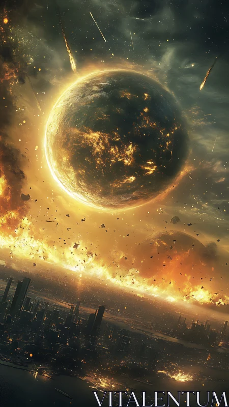 Planetfall Inferno Above a Dying Neon Metropolis.