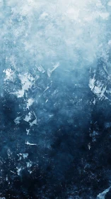 Soft winter blues blending into a calm, dreamy haze.