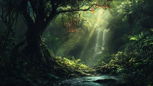 Emerald Cathedral Where Sunlight Finds Sanctuary