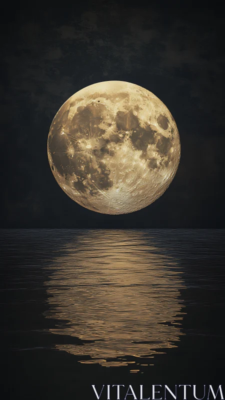 Moonlit hush above water where quiet stories gather.