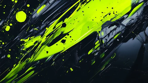 Neon thunderstroke slashing through midnight glass skies.