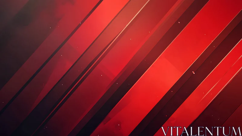 Crimson light rails slice through shadowed digital silence.