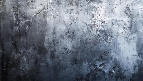 Grunge concrete wall texture with blue-gray distressed finish.
