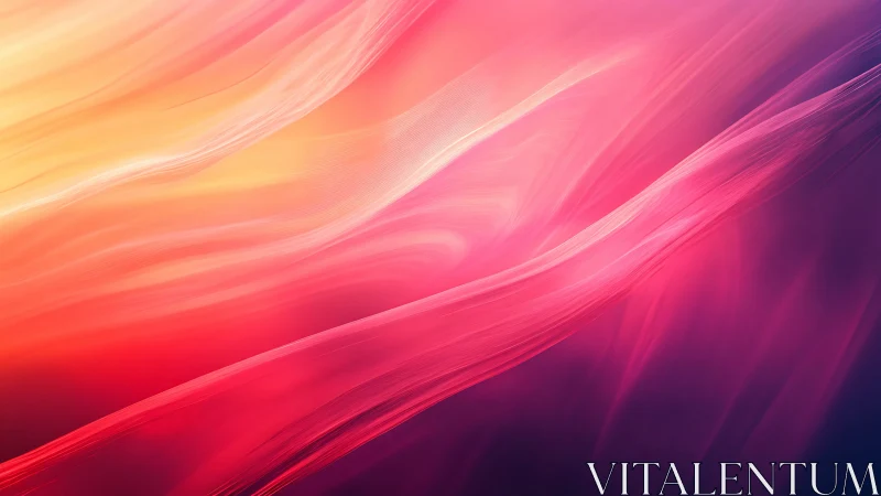 Sunlit ribbons of pink and gold drifting through dusk.