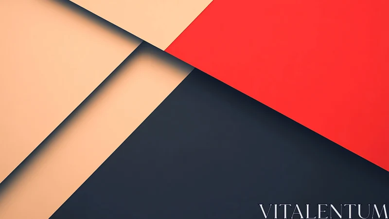 Geometric color planes collide in bold diagonal harmony.