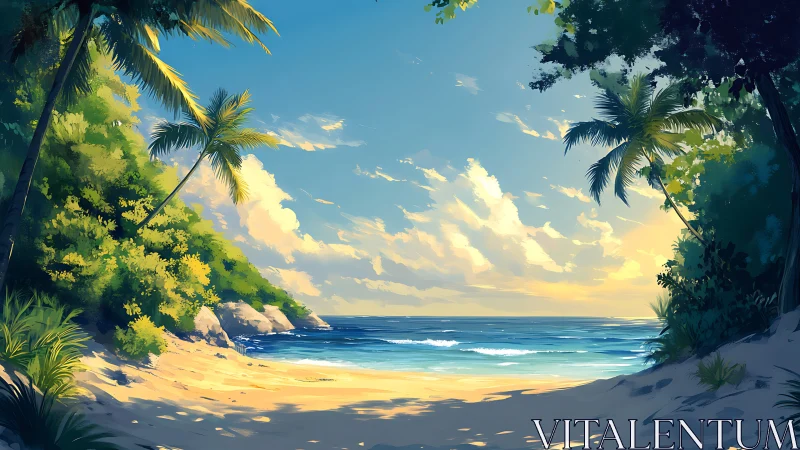 Paradise Cove Awaits: Where Palms Frame Turquoise Dreams.