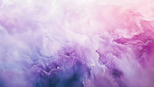Cotton-candy nebula drifts in dreamy lilac and rose clouds.